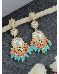 Buy Online Royal Bling Earring Jewelry AD Pearl Drop Earrings Jewellery CFE0183