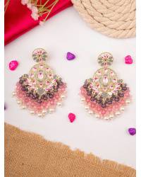 Buy Online Crunchy Fashion Earring Jewelry Amroha Crafts 4 Pcs Diya Set of Clay Handmade Diya CFDIYA026  CFDIYA026
