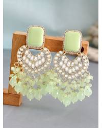 Buy Online Crunchy Fashion Earring Jewelry Roseate Dual Stud Earing Jewellery CFE0488