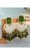 Kundan Studded Mehndi Green Drops Long Party Wear Earrings