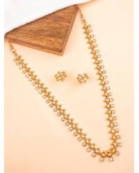 Buy Online Crunchy Fashion Earring Jewelry Green Pearl Ethnic Kundan Maang Tikka For Girls Jewellery SDJTK020