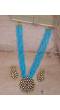 Designer Kundan Blue Pearl Stone Style Jewellery Set RAS0429