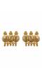 Crunchy Fashion Gold-plated Long  Traditional Maharani Coin Jewellery Set RAS0470