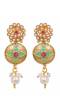 Crunchy Fashion Gold-Plated Meenakari & Kundan Multicolor Jewellery Set RAS0522