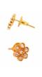 Crunchy Fashion Gold-Plated  Stone Work Choker Jewellery Set RAS0528