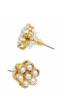 Crunchy Fashion Women Gold Plated Multilayer White Pearl Jewellery Set RAS0561