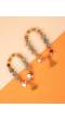 Bohemian Gemstone Bracelet - Asymmetric, charm Bracelet for