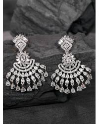 Buy Online Crunchy Fashion Earring Jewelry Gold Plated White  Jhumka Earrings  Jewellery RAE0436