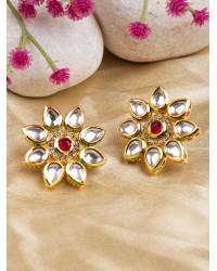 Buy Online Royal Bling Earring Jewelry Round AD Stud Earrings  Studs CFE0322