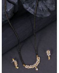Buy Online Royal Bling Earring Jewelry Gold-Plated Green Hoop Jhumka Earrings RAE1377 Jewellery RAE1377