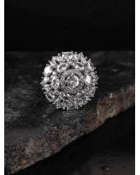 Buy Online Crunchy Fashion Earring Jewelry Multicolor AAA Swiss Zircon Beauteous Ring Jewellery SER0004