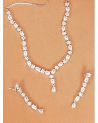Buy Online Royal Bling Earring Jewelry Ethnic Moon Design Chandbali Pink Necklace with Earring & Maang Tika RAS0351 Jewellery RAS0351