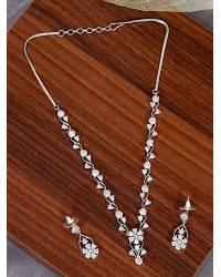 Buy Online Royal Bling Earring Jewelry Crunchy Fashion  Kundan & Stone Black Pearl Multilayer Jewellery  Set  RAS0430 Jewellery RAS0430