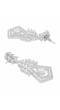 SwaDev Silver-Plated AD/American Diamonds Aura Mint White Quartz Jewellery Set 