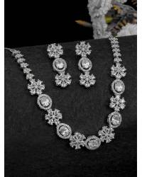 Buy Online Royal Bling Earring Jewelry Crunchy Fashion  Kundan & Stone Black Pearl Multilayer Jewellery  Set  RAS0430 Jewellery RAS0430
