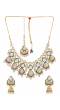 Multi-Colored Kundan Studded Party Wear Jewellery Set for