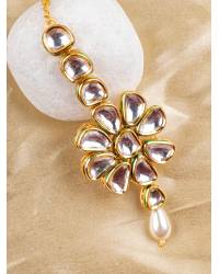 Buy Online Royal Bling Earring Jewelry Elegant Gold-Plated  Black Pearl  Jewellery Set RAS0423 Jewellery Sets RAS0423
