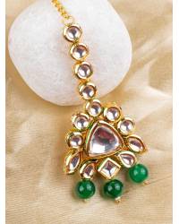 Buy Online Royal Bling Earring Jewelry Gold-Plated Kundan Long Jewellery Set for Women & Girls Jewellery Sets RAS0477