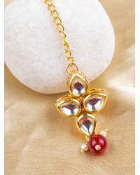 Buy Online Royal Bling Earring Jewelry Crunchy Fashion Indian Gold-Plated Sky  Blue Meenakari  Rajasthani Design Choker Jewellery Set RAS0485 Jewellery Sets RAS0485