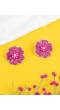 Pink Flower Stud Earrings For Women & Girls