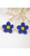 Unique Handmade Flower Stud Earrings for Girls & Women