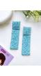 Handmade Beaded Pastel Sky Blue Dangler Earrings for Girls