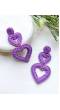 Lavender Love Handmade Earrings for Women and Girls