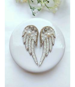 Angel Wings Handmade Earrings for Women – Boho Beaded
