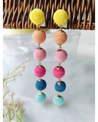 Buy Online Royal Bling Earring Jewelry White Pearl Gold-Plated Hoops & Huggies Earring for Women/Girl's Jewellery RAE1301