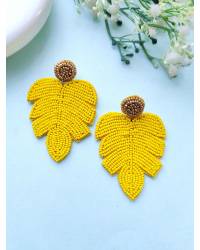 Buy Online Royal Bling Earring Jewelry Alluring Red Green Emboss Earrings Jewellery RAE0124