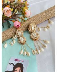 Buy Online Royal Bling Earring Jewelry Crunchy Fashion Gold-Plated Crown Peacock Black Earrings RAE2089 Earrings RAE2089