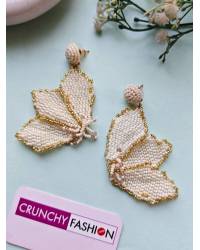 Buy Online Royal Bling Earring Jewelry Pink Stone Studded Oxidized Silver Earrings for Girls Jewellery RAE2500