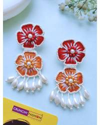 Buy Online Crunchy Fashion Earring Jewelry CFTR0003 Drops & Danglers CFTR0003