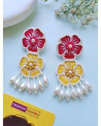 Buy Online Royal Bling Earring Jewelry Antique Gold plated Krishna Jhumkas Drops & Danglers RAE2502