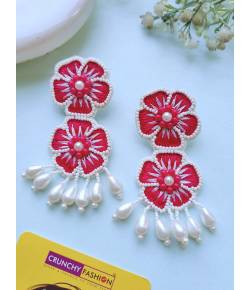 Hot Pink Blossom 2.0 Earrings for Girls & Women
