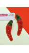 Mirchi Earrings: Red Hot Handmade Earrings for Women