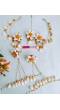 Yellow Pearl & Cowrie Shell Haldi Jewellery Set for Brides