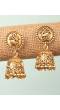 Traditional Indian Goddess Laxmi Long Temple Jewellery Set for