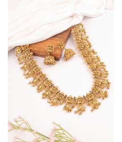 Traditional 'Laxmi Devi' Temple Jewellery For Women