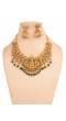 Maa Laxmi Necklace Set - Gold Plated Temple Jewelry Set