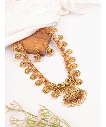Goddess Laxmi Gold Plated Traditional Jewellery for Women