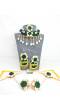 Ethnic Flower Splendor: Green Bridal Jewellery Set Ideal for Haldi and Wedding