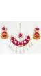 Bride-to-be Ethnic Floral Jewellery Set for Haldi and Mehndi