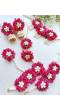 Pink Floral Bliss Haldi Mehndi Jewellery Set for Wedding & Gift Occasions