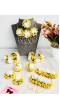 Yellow and White Handmade Flower Jewellery Set for Bridal Haldi and Mehndi