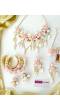 Peach Flower & Sea Shell Jewellery for Haldi & Mehndi