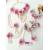 Pink-White Floral Brid...
