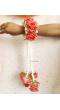Peach Rose Designer Bridal Kalire for Haldi, Weddings