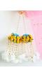 Yellow-White Floral Kaliras/ Kaleera for Haldi