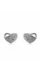 Silvery Love Earrings